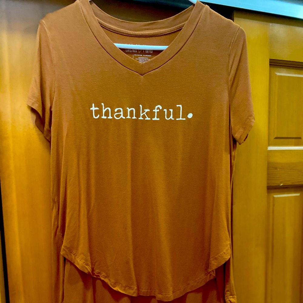 Latched Mama thankful nursing tee